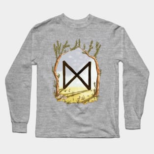 rune dagaz - magical symbol Long Sleeve T-Shirt